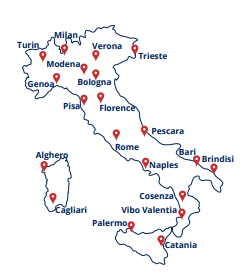 イタリア 地図